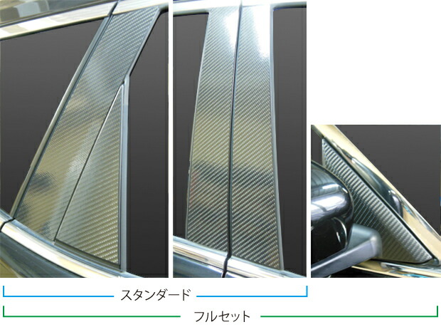 【全国送料無料！】 ハセプロ　マジカルカーボン　 ★ピラーセット★ 合計8枚　 日産　エクストレイル　NT32/T32　（2013.12～） / X-トレイル XTRAIL　【smtb-F】