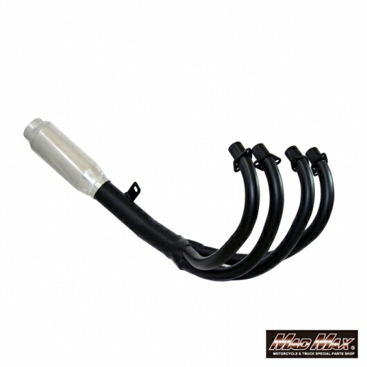 楽天市場】MADMAX製 手曲げ風ショート管マフラー ゼファー750/RS