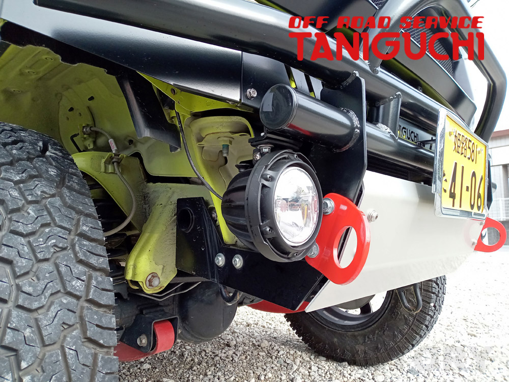 【ORS タニグチ】 フォグランプカバーアダプター(Dice製) 2個セット ジムニー JB64 シエラ JB74 OFF ROAD SERVICE TANIGUCHI|UJ-FACTORY