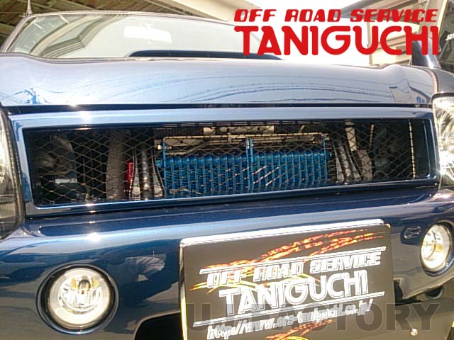 【ORS タニグチ】FRPフロントグリルTypeS 4型以降用 ジムニー シエラ JB43 8・9型用 ゲルコート仕上げ ROAD SERVICE TANIGUCHI