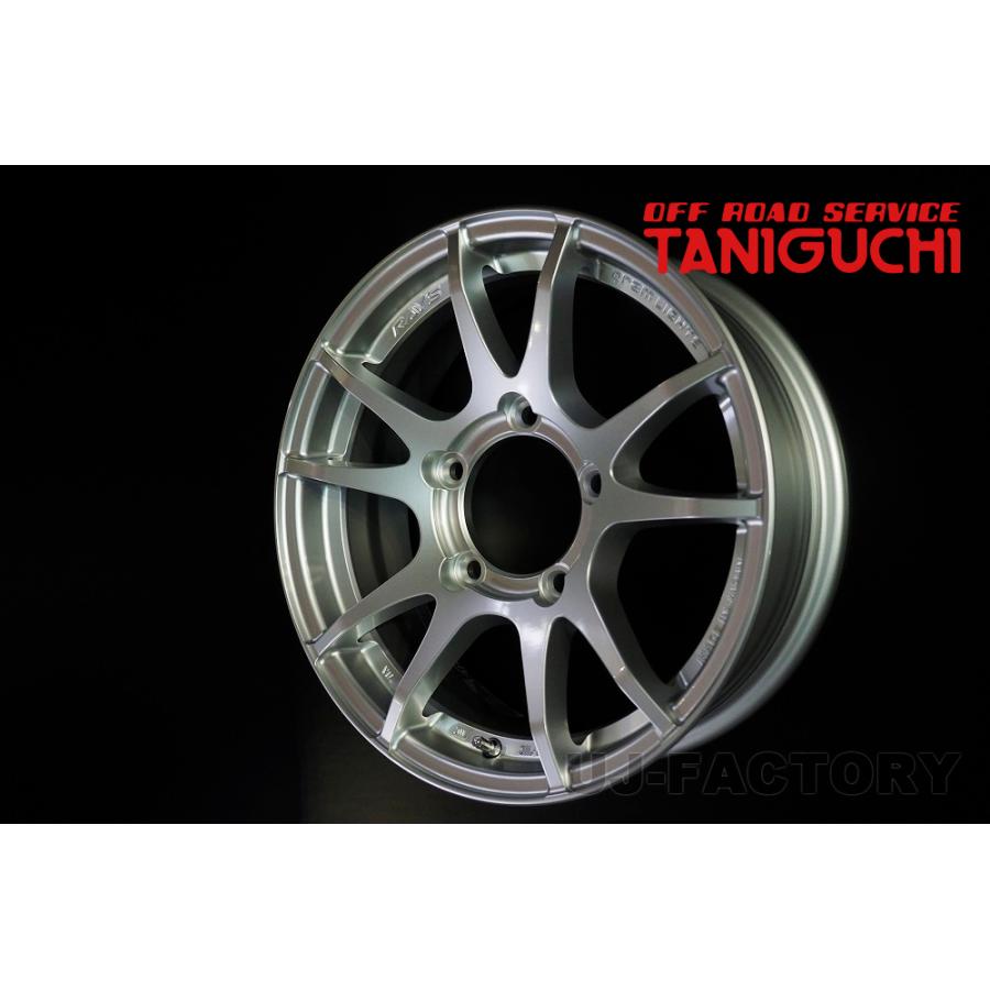 【ORS タニグチ】 DAYTONA FDX-J 16インチホイール 5.5J インセット+20 ガンメタリック OFF ROAD SERVICE TANIGUCHI