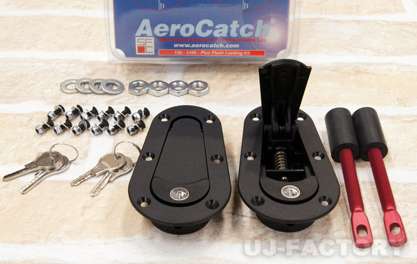 クスコ エアロキャッチ 125-2100 ボンネットピン 鍵付き SFC クスコ エアロキャッチ 125-2100 ボンネットピン 鍵付き SFC 新