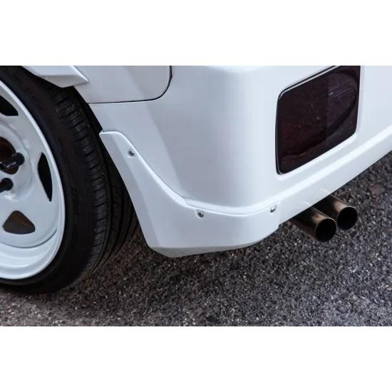 【ESB CLS-VS】 リアマッドガード 左右 ビス付属 スズキ エブリィバン DA64V / マツダ スクラム DG64V / 日産 NV100クリッパー DR64V FRP製品 未塗装 黒ゲルコート仕上げ AE00000185 代引不可 法人送料 エブリイ エブリー EVERY