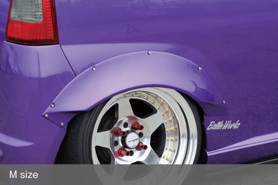 楽天市場】【CLS/Battle Works】☆オーバーフェンダー・汎用タイプ/SS