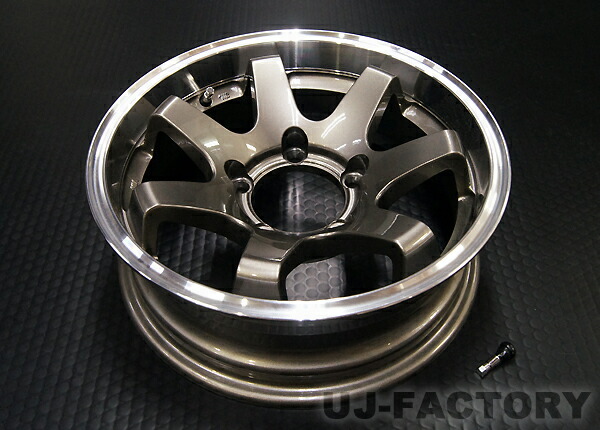 ★ORIGIN MUD-SR7★16×55J 139.7/5H −20 ガンメタリック 1本 (MUD-SR7-JM20-GM) ジムニー オリジン ホイール 16インチ|UJ-FACTORY