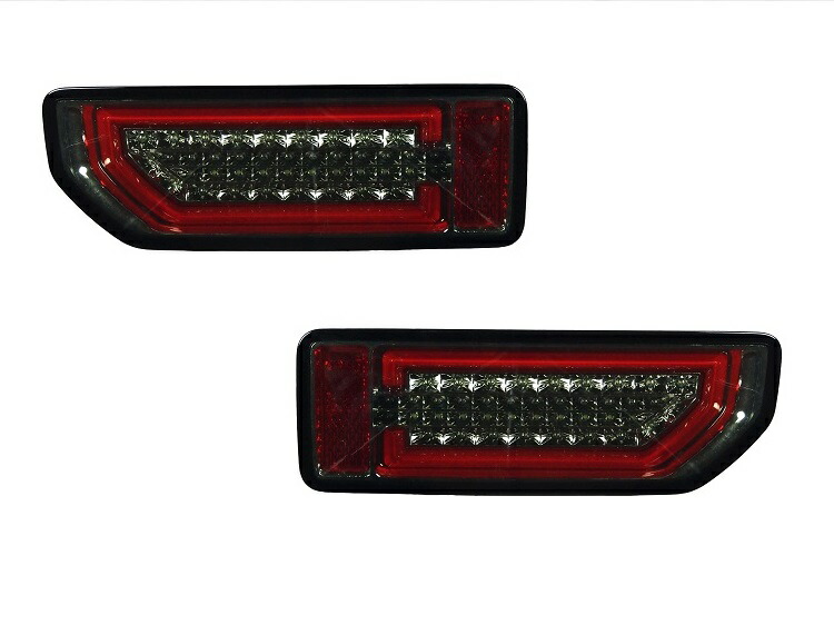 【送料無料】★MBRO ジムニー JB64W/フルLEDテール（クロームスモーク/STJB64JIMY-3LTB-SC-04）★流れるウインカー搭載♪ エムブロ ジムニーシエラ　JB74W