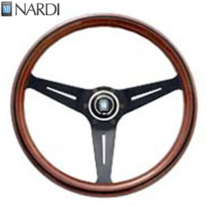 代引き不可】 NARDI CLASSIC WOOD クラシックウッド ブラックスポーク