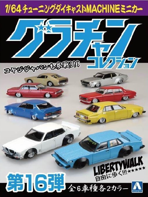 楽天市場】アオシマ プラモデル 1/64 オプションミニカーコレクション