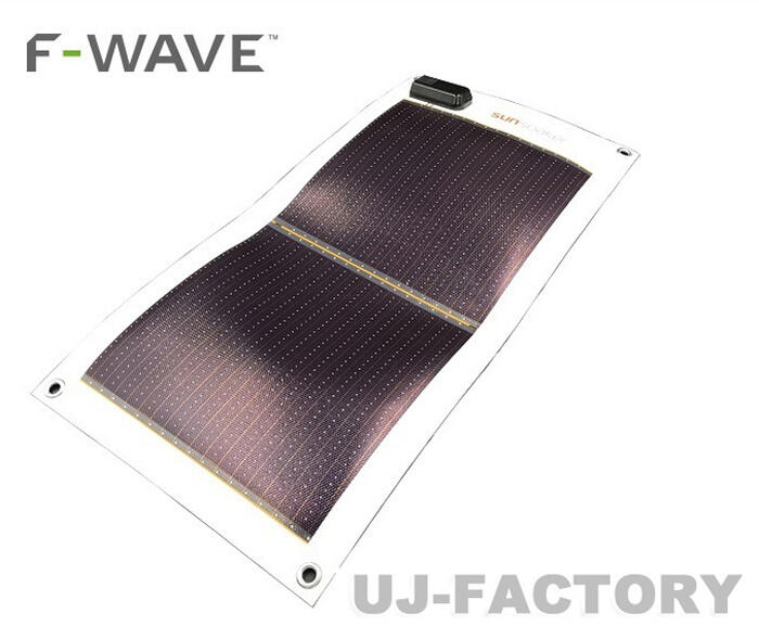 【即納！保証付】軽量コンパクト♪F-WAVE SUN SOAKER/ソーラーシート★太陽光でどこでも充電可能/アウトドアレジャー・停電時の必需品　キャンプ