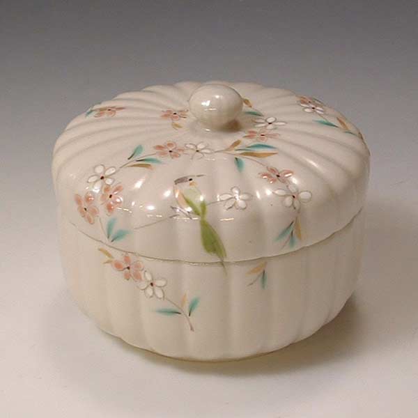 蓋物 おしゃれ 京焼 清水焼 磁器製 日本製 器 蓋物 花丸花鳥 はなまるかちょう おしゃれ 高級 プレゼント 人気 和食器