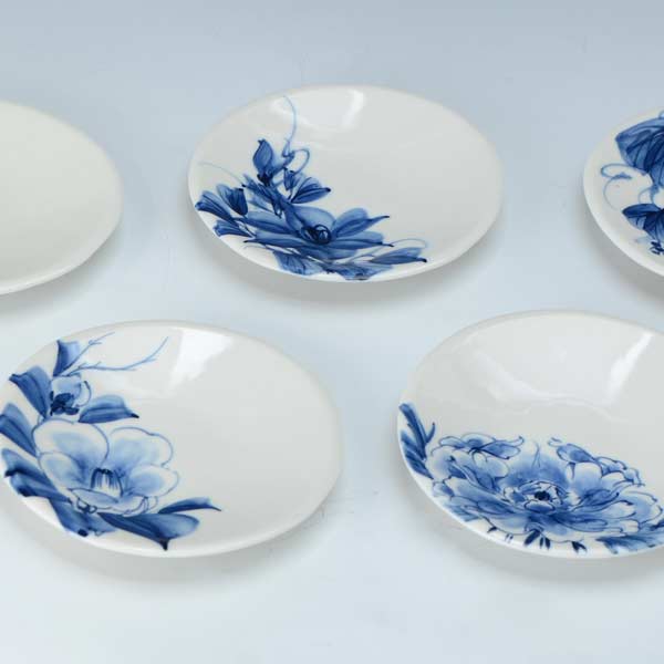 京焼 清水焼 白釉 長皿 5皿セット (32cm×10cm) 京焼 清水焼 白釉 長皿 5皿セット (32cm×10cm) 低価格！ - 皿