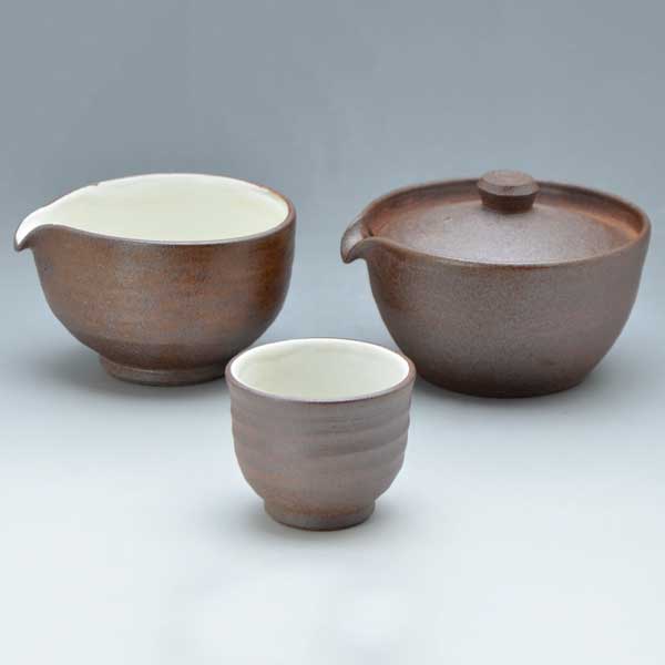 茶器セット おしゃれ 京焼 清水焼 陶器製 日本製 和食器 高級 プレゼント 人気 小茶器揃 焼〆 やきしめ