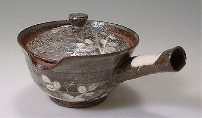 急須 おしゃれ 食器 和モダン 京焼 清水焼 陶器製 日本製 おしゃれ 高級 プレゼント 人気 食器 萩がさね｜清水焼と宇治茶の宇治茶園