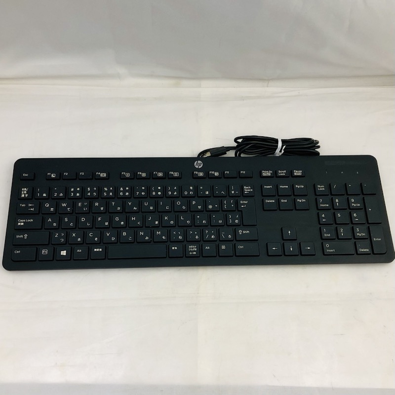 楽天市場】HP 有線 USB 薄型 320K 日本語配列 JPキーボード L96909-291