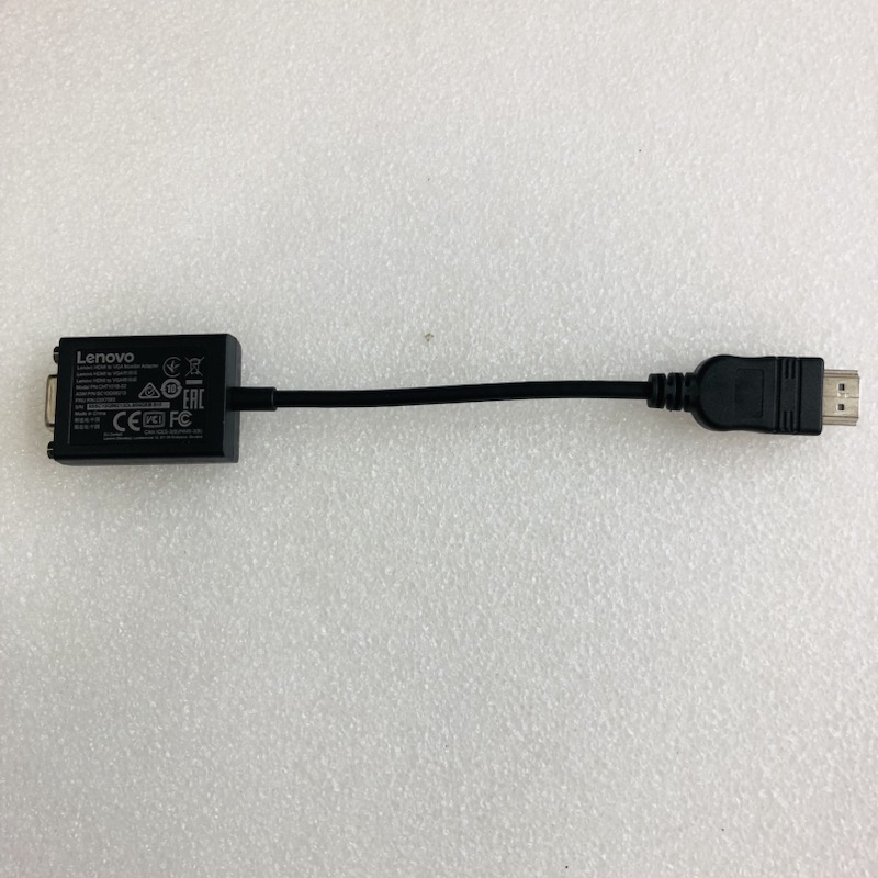 楽天市場】Lenovo HDMI to VGA モニターアダプター LT8511 / 03X7384