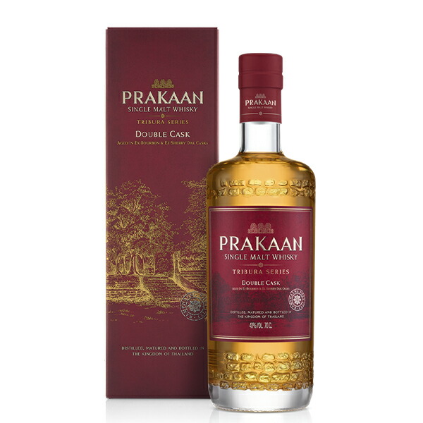 タイ　プレミアムウイスキー　PRAKAAN シングルモルトSELECT　CASK タイ初のプレミアムシングルモルトウイスキー「プラーカーン」が