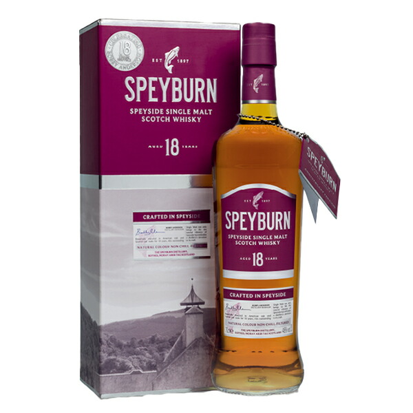 スペイバーン SPEYBURN 18年 スコッチウイスキー スペイサイド 楽天市場】【正規品 箱入】スペイバーン 18 年 スペイサイド