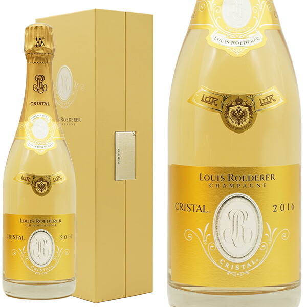 楽天市場】【ギフトボックス付】ルイ ロデレール クリスタル 2016 正規