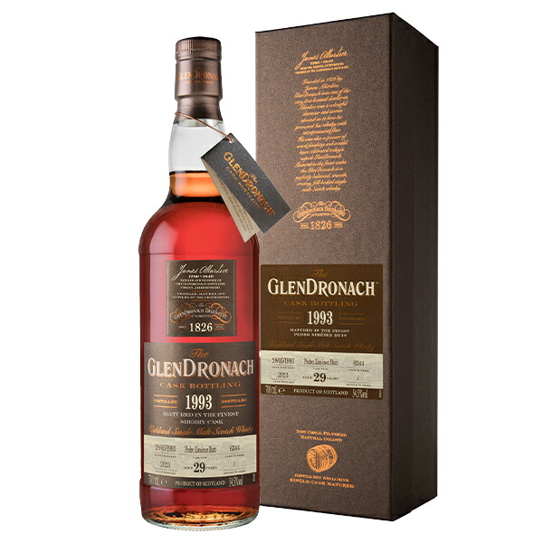 グレンドロナック シングルカスク 1992年 Cask No.89 グレンドロナック 1993 29年 シングルカスク | TheWhiskyLegend