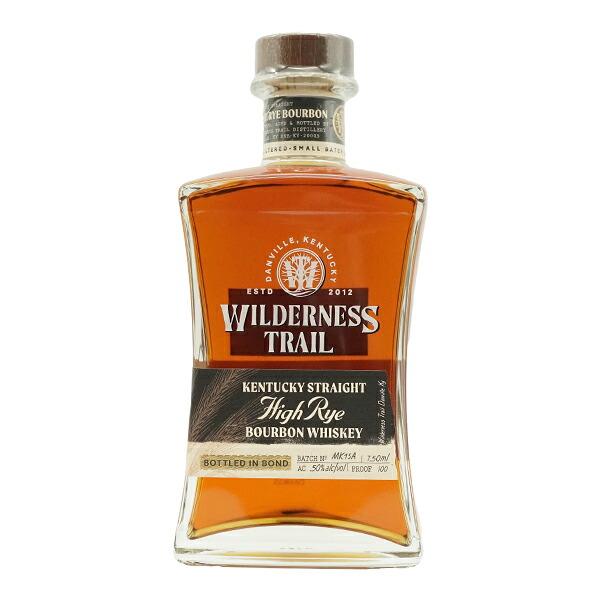 【正規品】ウィルダネストレイル ハイライ バーボン ケンタッキー ストレート バーボン ウイスキー 750ml 50％