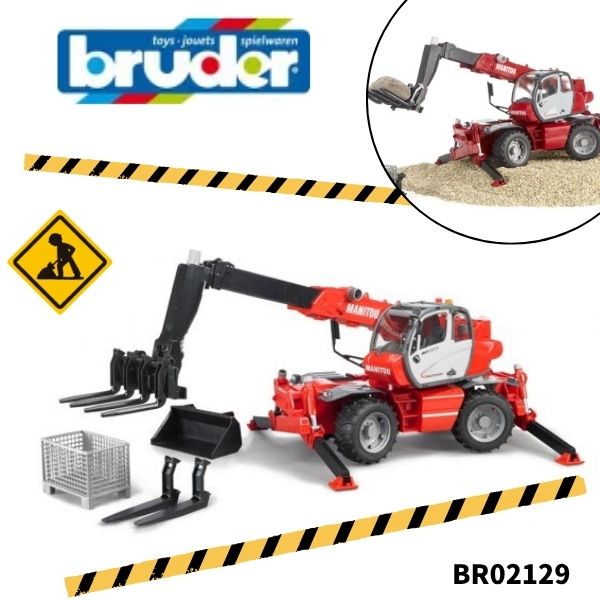 ブルーダー Manitou マルチテレスコープ MRT2150 セット 重機おもちゃ テレハンドラー 360度旋回 建設車両 働く車 可動ギミック 屋外遊び 男の子 おもちゃ 誕生日 クリスマス プレゼント ギフト BR02129 7,858円