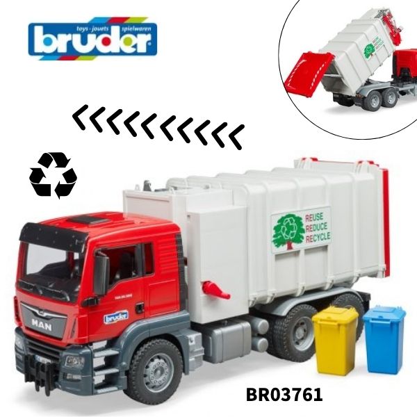楽天市場】【ブルーダー】MACK ごみ収集車 bruder おもちゃ 回収車