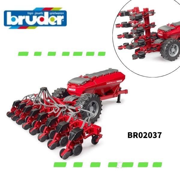 【ポイントアップ+送料／ラッピング無料】Horsch 真空播種機 Maestro 8CX bruder ブルーダー 農業を支えるくるま 車 ミニカー 男の子 誕生日プレゼント BR02037 ドイツ製 人気 おすすめ こども 子供 キッズ おもちゃ 知育玩具 ギフト 作業車 オススメ プレゼント 刺激