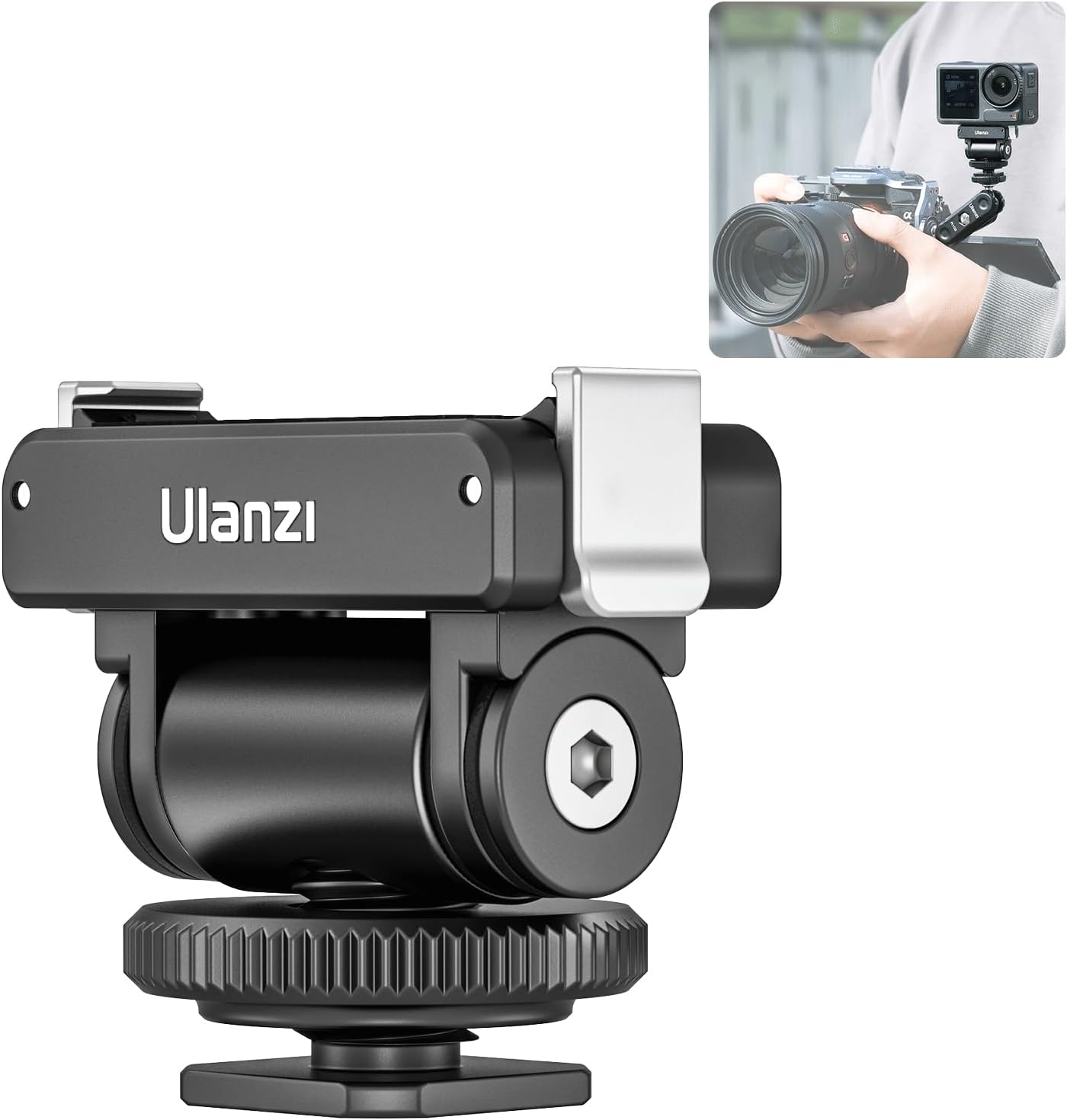 楽天市場】【期間限定15%OFF！】Ulanzi DJI Action 3/4用雲台 コールド
