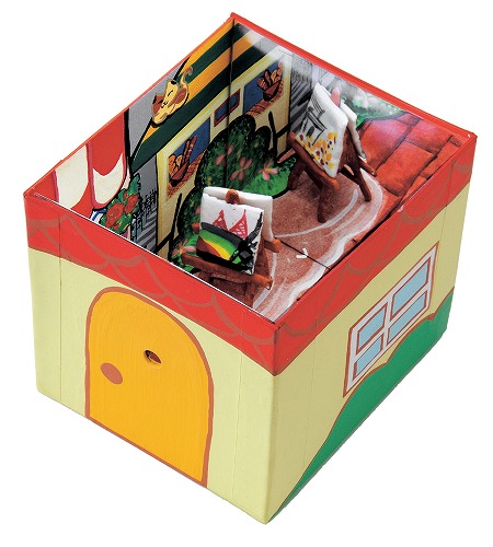 楽天市場】ﾐﾗｰﾎﾞｯｸｽ ﾐﾆ 箱の3面に描かれた図形 奧に貼られた鏡 反射 穴