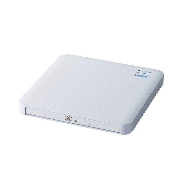 【正規代理店】 ロジテック LDR-SM2WURWH スマホ用 CD録音ドライブ CDレコーダ「スマホでCD」 WiFi Wi-Fi対応 2.4GHz iOS_Android対応 USB3.0 ホワイト ELECOM 1年保証 ウォークマン リーダー ワイヤレス ドライブ タブレット用 スマホ 高品質