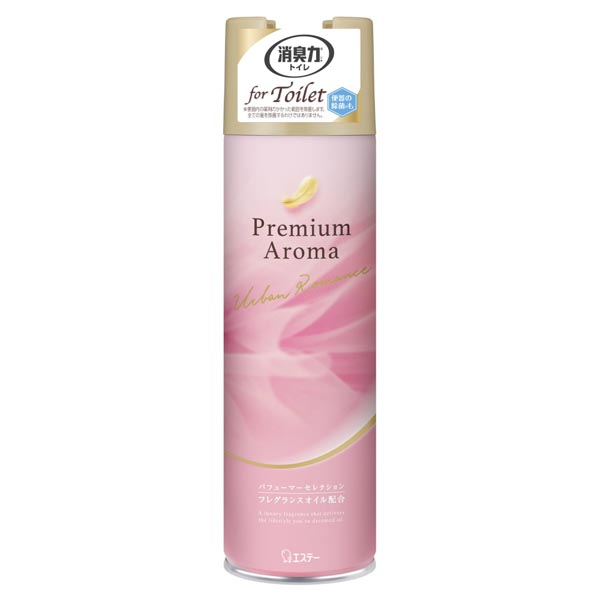 【24個セット】 エステー トイレの消臭力 Premium Aroma スプレー アーバンロマンス 消臭力 トイレ用 掃除 プレミアムアロマ スプレータイプ 洗剤 清掃 トイレ 消臭剤 ニオイ 芳香剤 アロマ 臭い トイレ用消臭芳香剤 プレミアム 消臭