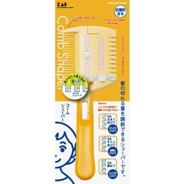 【10個セット】 貝印 KQ3049 コームシェーパー(切替式) ヘアカット 衛生用品 散髪用品 髪の毛 身だしなみ ブラシ ケアグッズ お手入れ スキンケア 子供 子ども 理美容用品 新生活 美粧 コームシェーパー シックジャパン 切替式 シェービング