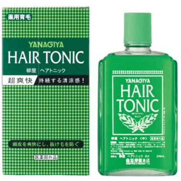 【10個セット】 柳屋 ヘアトニック 中 本体 発毛促進 防止 薬用育毛 超爽快 整髪料 柳屋本店 男性化粧品 メンズ 頭皮 薬用 スタイリング剤 スカルプケア 抜け毛 ヘアケア 薬用ヘアトニック