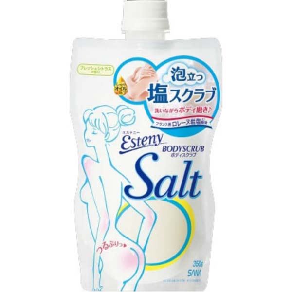 【10個セット】 常盤薬品 サナ エステニー ソルティスクラブ 正規品 常盤薬品工業 お風呂 スキンケア 内容量 ボディケア ボディスクラブ アットコスメ