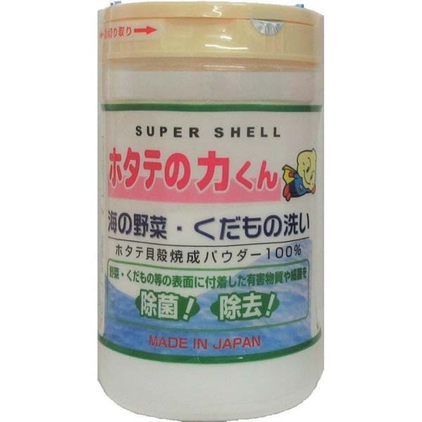 【24個セット】 ホタテの力くん 海の野菜・果物洗い 90g