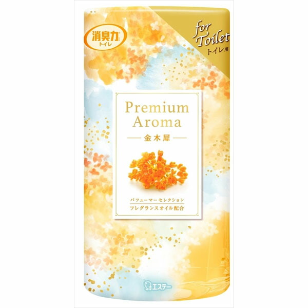 【18個セット】 トイレの消臭力PremiumAroma金木犀400ML エステー 芳香剤・トイレ用