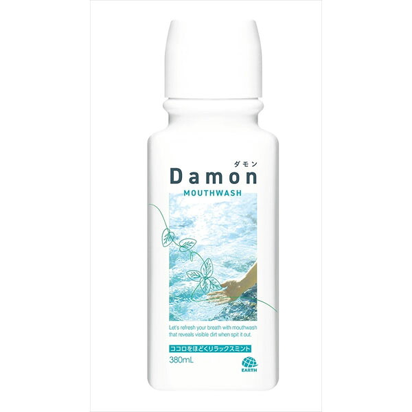 【24個セット】 ダモン リラックスミント 380mL アース製薬 マウスウォッシュ