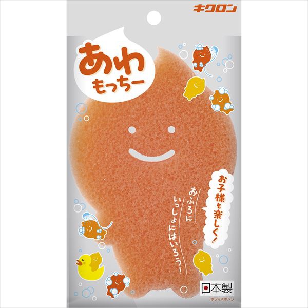 【60個セット】 あわもっちー ボディスポンジ