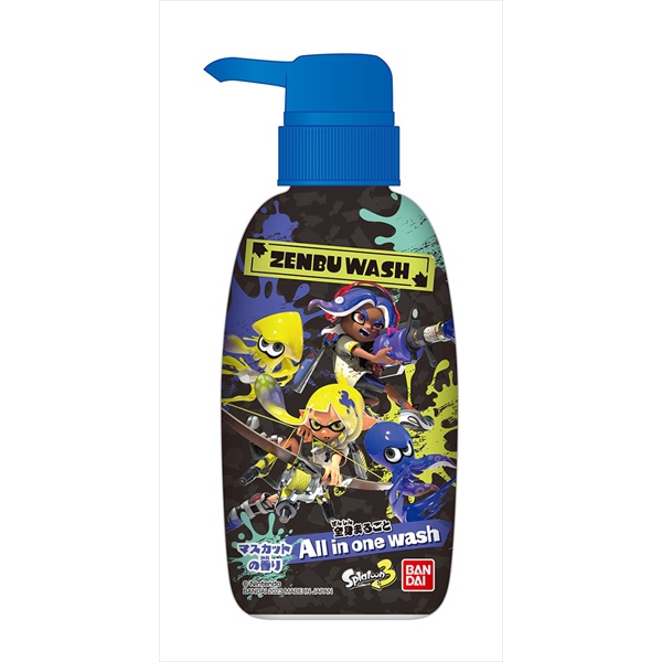 【24個セット】 ZENBUWASH スプラトゥーン3シャンプー