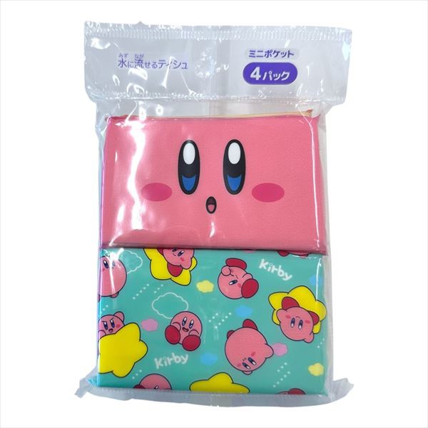 【280個セット】 星のカービィ ミニポケットティシュ4個組