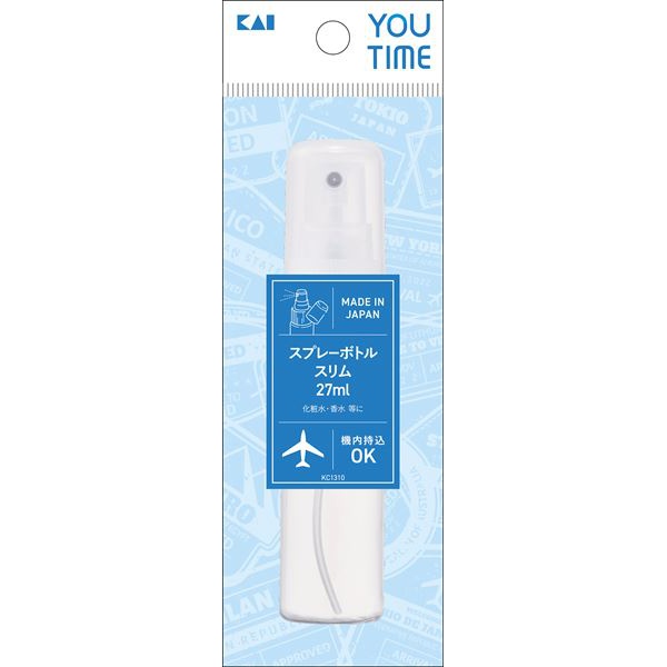 【240個セット】 KC1310 スプレーボトル スリム27ml