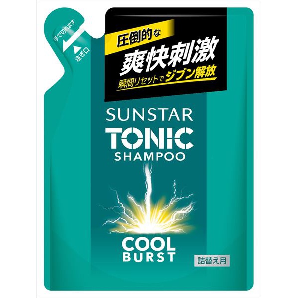 【20個セット】 サンスタートニックシャンプーCOOL BURST 詰替
