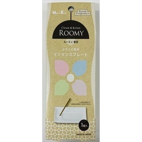 【50個セット】 ROOMY Clean&Relax インセンスプレート