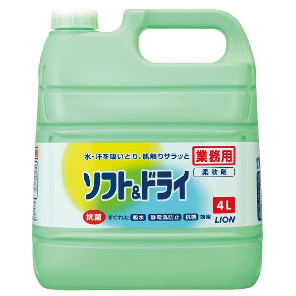 【3個セット】 業務用 ソフト&ドライ 4L