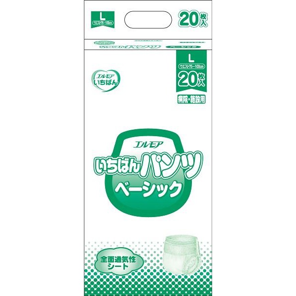 【6個セット】 エルモアいちばん パンツベーシック L 12,428円