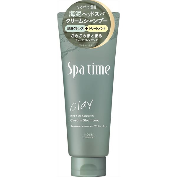 【36個セット】 スパタイム クリームシャンプー(ディープクレンジング)