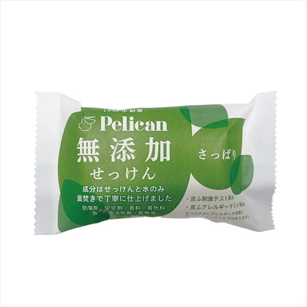 【72個セット】 ペリカン無添加せっけんさっぱり