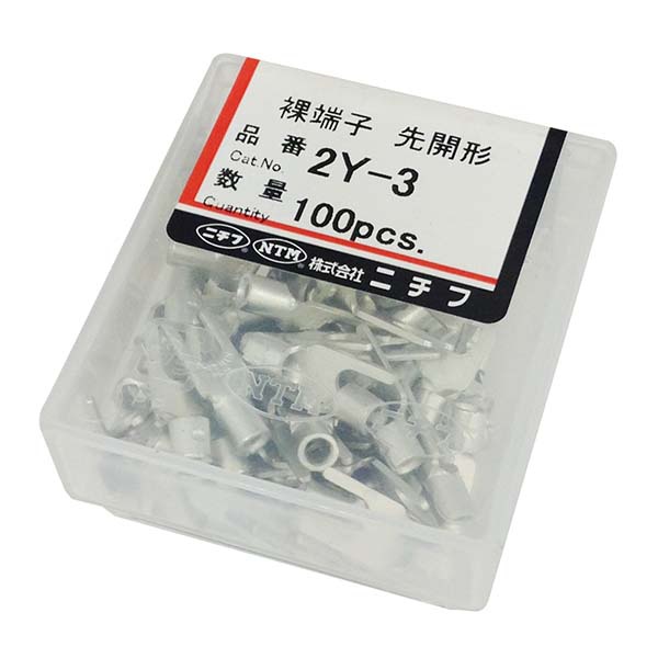 【5個セット】 ニチフ 2Y-3 Y型端子 (2Y-3/100個入り)