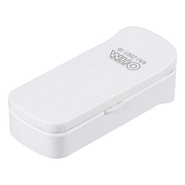 【10個セット】 オーム電機 KAJ-Z001-W ハンディシーラー (セーフティロック付/マグネット付/単3形×2本使用/ホワイト)