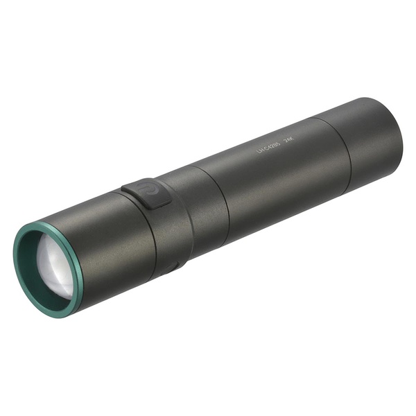 【10個セット】 オーム電機 LH-C42B5 充電式LEDライト (USB-C充電式/420 lm/連続点灯11時間 Low/保護等級IPX4/ブラック)